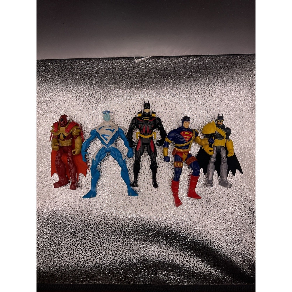 DC Comics Action Figures - Set‎ of 5, Batman & Superman Variants